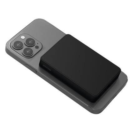 PATONA - Power bank 10000mAh Li-Pol-PD20W MagSafe USB-C och Qi laddar
