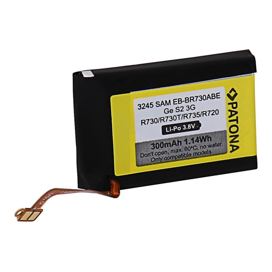 PATONA - Samsung Gear batteri S2 3G 300mAh