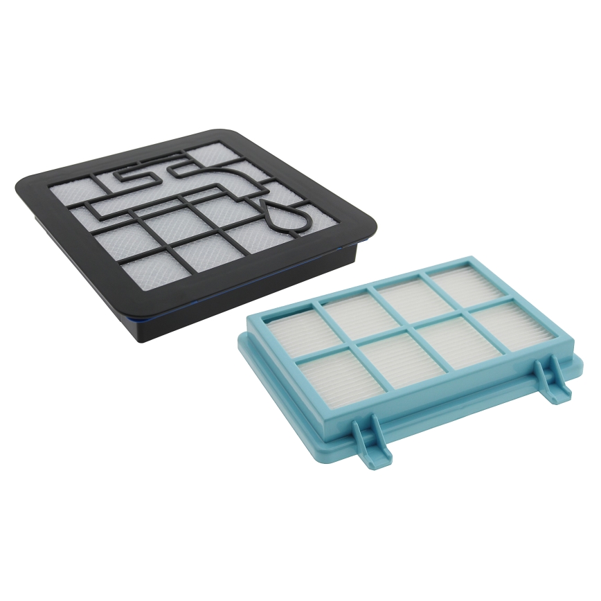 PATONA - Set med filter Philips FC8010/02 för Powerpro Compact Active