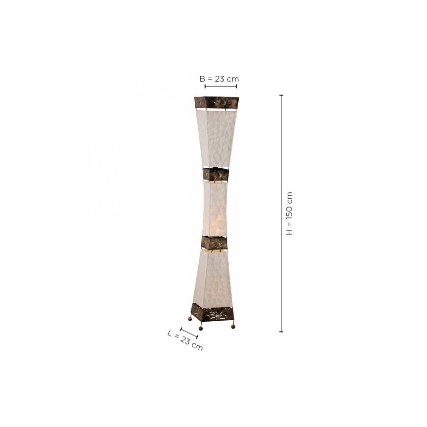 Paul Neuhaus 1923 - Golvlampa ABUJA 3xE27/40W/230V