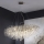 Paul Neuhaus 2031-55 - Ljuskrona med textilsladd ICICLE 15xG9/40W/230V 75x150 cm skinande krom