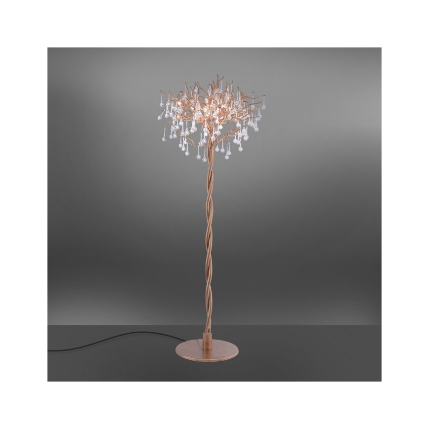 Paul Neuhaus 232-11 - Bordslampa ICICLE 5xG9/40W/230V mässing