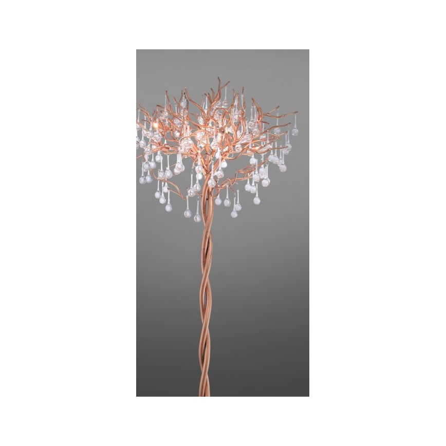 Paul Neuhaus 232-11 - Bordslampa ICICLE 5xG9/40W/230V mässing