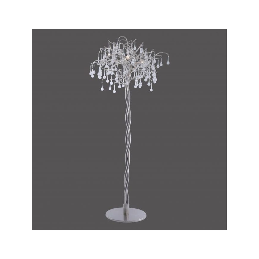Paul Neuhaus 232-55 - Golvlampa ICICLE 5xG9/40W230V skinande krom