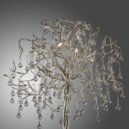 Paul Neuhaus 232-55 - Golvlampa ICICLE 5xG9/40W230V skinande krom