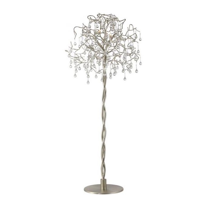Paul Neuhaus 232-55 - Golvlampa ICICLE 5xG9/40W230V skinande krom