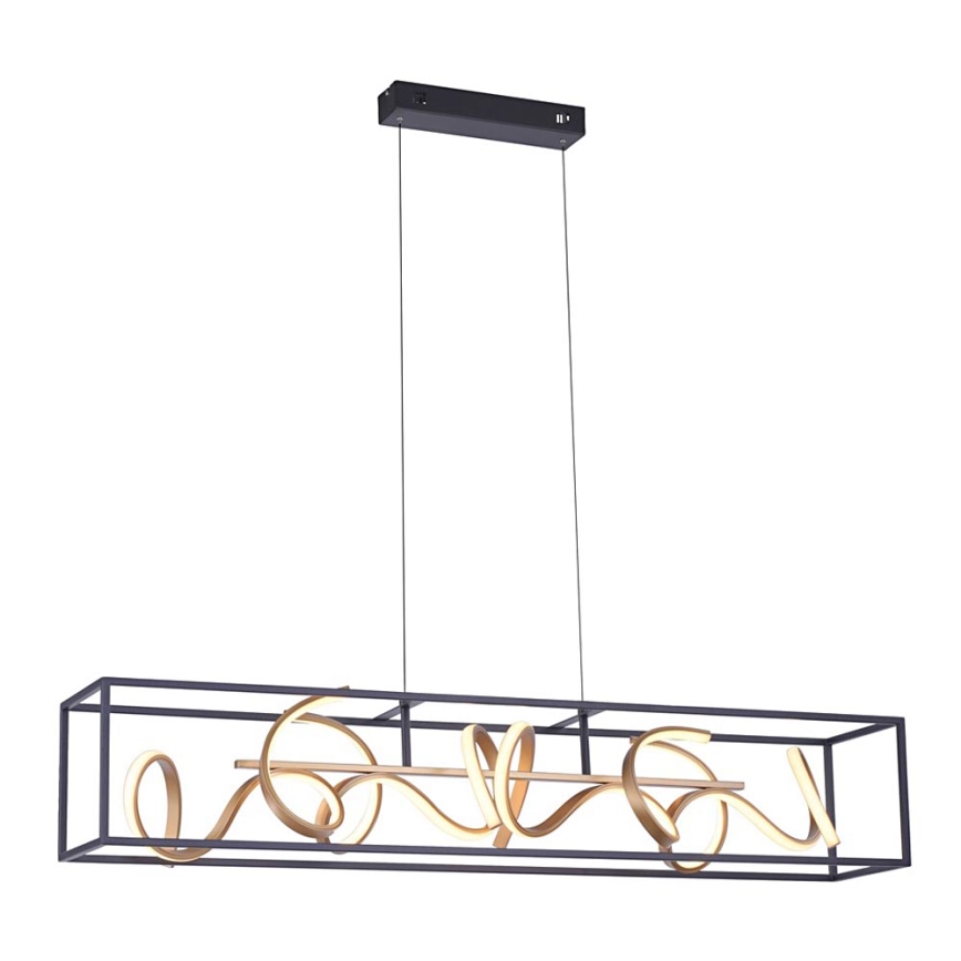 Paul Neuhaus 2416-18 - Dimbar LED-lampakrona med snöre SELINA 4xLED/10,2W/230V