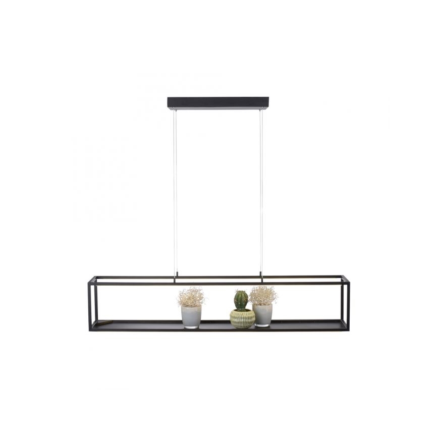 Paul Neuhaus 2441-18 - LED ljusreglerad Ljuskrona med upphängningsrem  CONTURA 4xLED/8W/230V