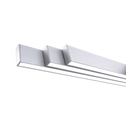 Paul Neuhaus 2568-95 - LED ljusreglerad ljuskrona på textilsladd ADRIANA LED/14W/230V 2700-5000K matt krom