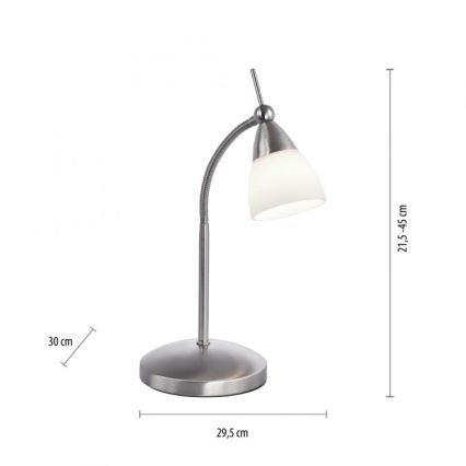 Paul Neuhaus 4001-55 - LED ljusreglerad bordslampa touch PINO 1xG9/3W/230V matt krom