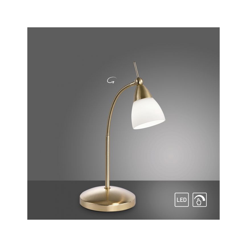 Paul Neuhaus 4001-60 - LED ljusreglerad bordslampa touch PINO 1xG9/3W/230V guld