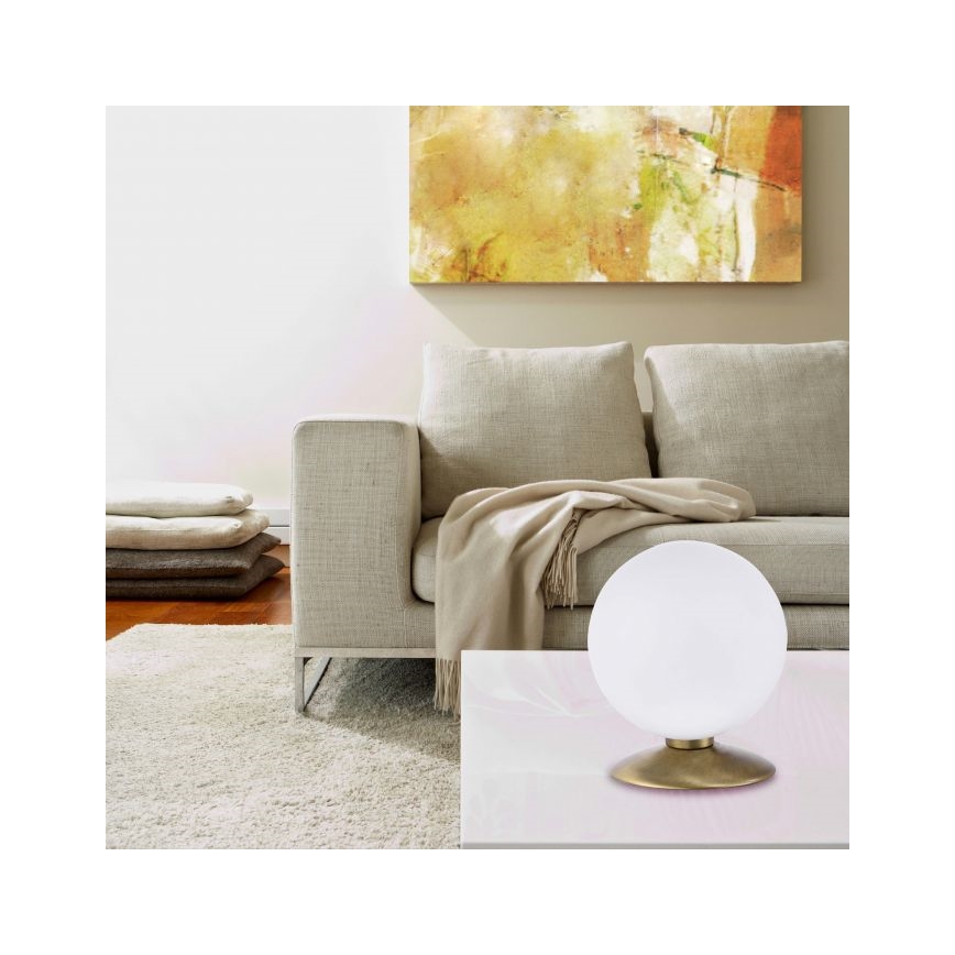 Paul Neuhaus 4013-60 - LED ljusreglerad bordslampa touch BUBBA 1xG9/3W/230V guld