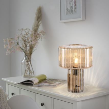 Paul Neuhaus 4092-27 - Bordslampa FUNGUS 1xE27/10W/230V beige