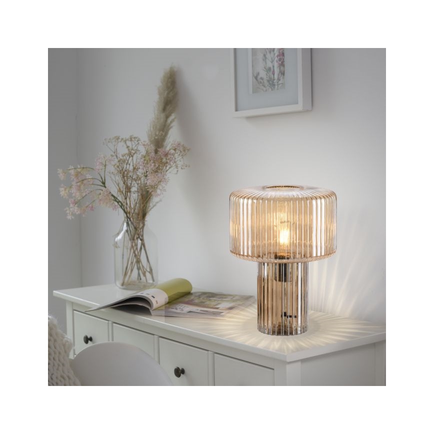 Paul Neuhaus 4092-27 - Bordslampa FUNGUS 1xE27/10W/230V beige