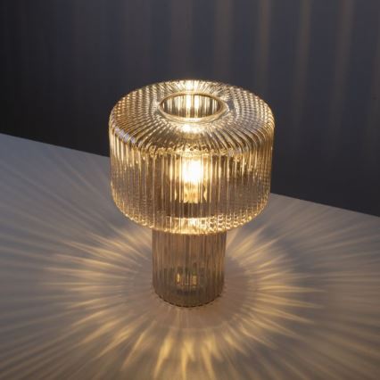 Paul Neuhaus 4092-27 - Bordslampa FUNGUS 1xE27/10W/230V beige