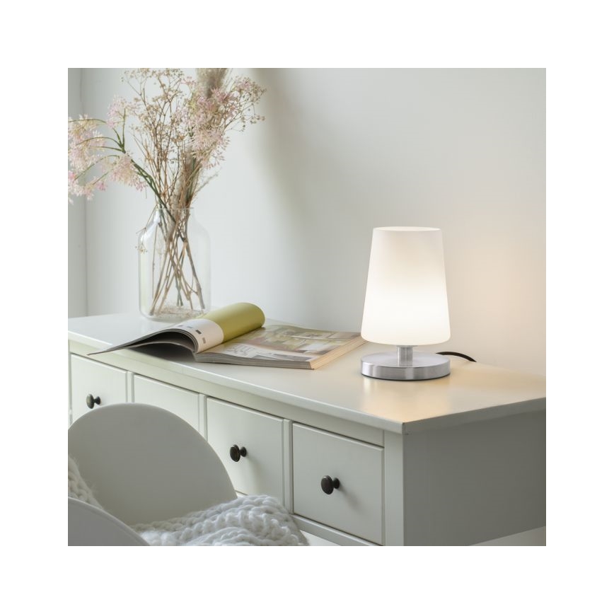 Paul Neuhaus 4146-55 - LED ljusreglerad touch bordslampa  SONJA 1xG9/3W/230V matt krom