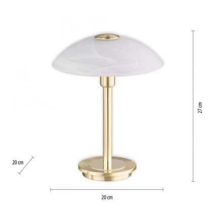 Paul Neuhaus 4235-60 - ljusreglerad  touch bordslampa  ENOVA 1xG9/28W/230V
