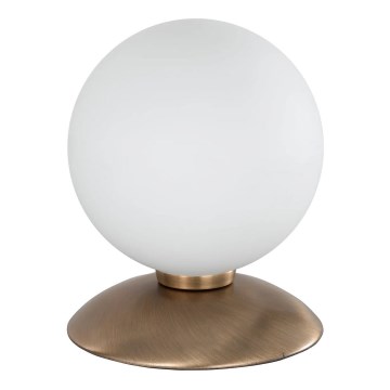 Paul Neuhaus 4437-11 - LED ljusreglerad bordslampa touch BUBBA 1xG9/28W/230V mässing