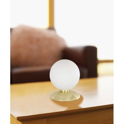 Paul Neuhaus 4437-60 - LED ljusreglerad bordslampa touch BUBBA 1xG9/28W/230V guld