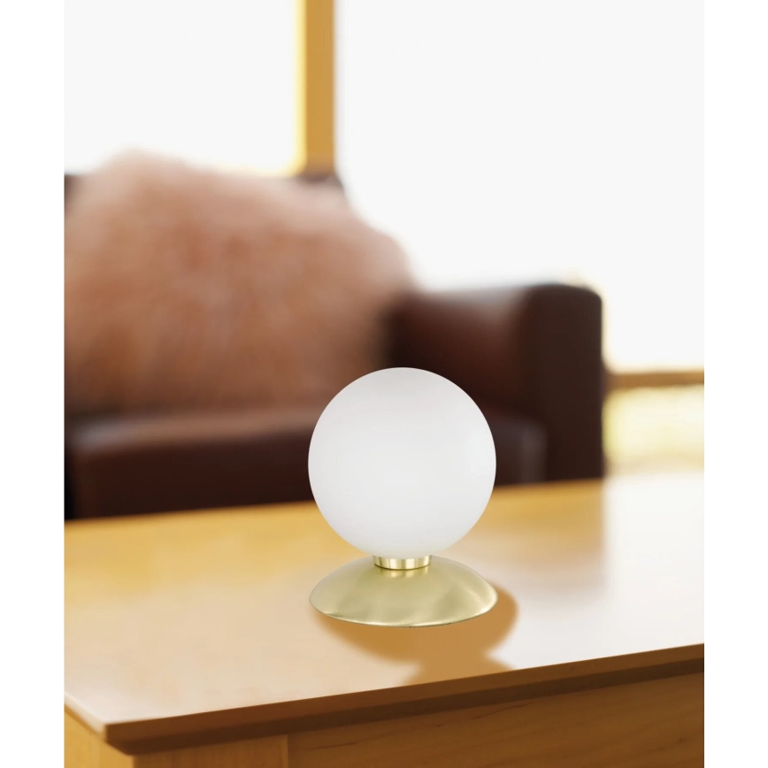 Paul Neuhaus 4437-60 - LED ljusreglerad bordslampa touch BUBBA 1xG9/28W/230V guld