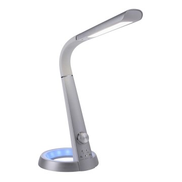 Paul Neuhaus 4591-95 - LED RGB ljusreglerad bordslampa  BILL LED/5,7W/230V 3000-6500K USB + LED/1,6W matt krom