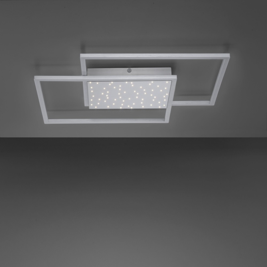 Paul Neuhaus 6024-55 - LED ljusreglerad fastsatt Ljuskrona  YUKI LED/49W/230V + fjärrkontroll 