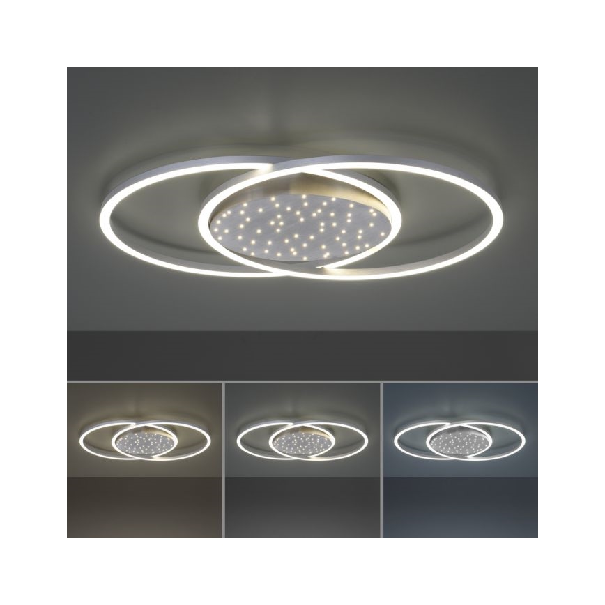Paul Neuhaus 6025-55 - LED ljusreglerad taklampa  YUKI LED/48W/230V + fjärrkontroll
