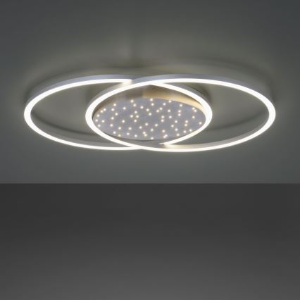Paul Neuhaus 6025-55 - LED ljusreglerad taklampa  YUKI LED/48W/230V + fjärrkontroll