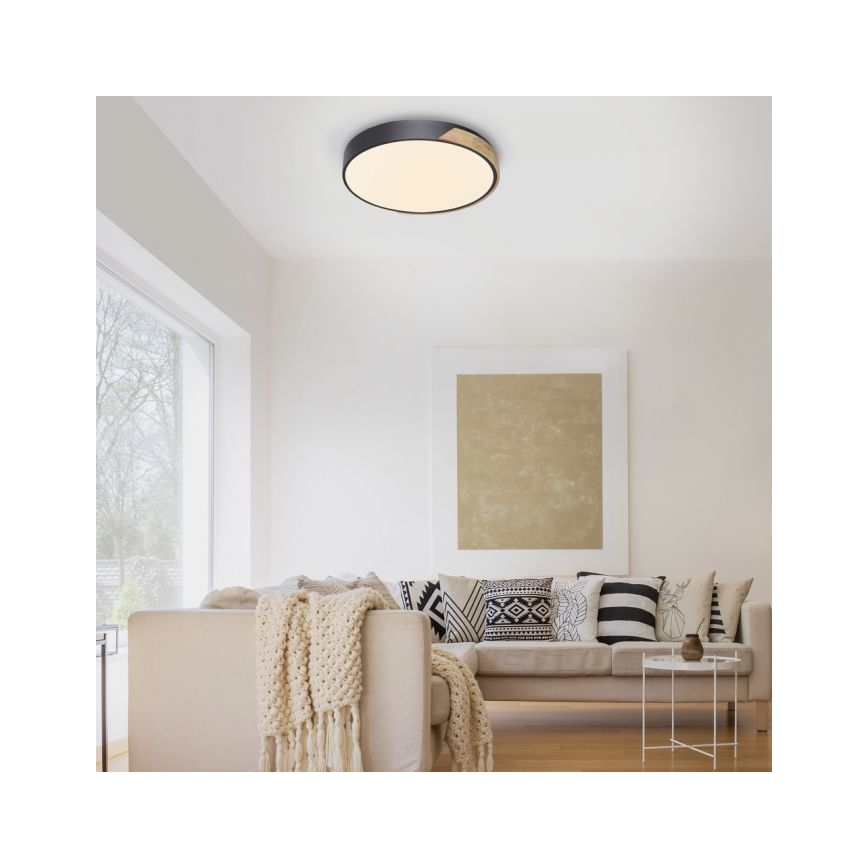Paul Neuhaus 6071-18 - LED Dimbar taklampa Q-PIATO LED/35W/230V diameter 51 cm 2700-5000K Wi-Fi + fjärrkontroll