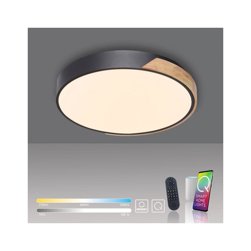 Paul Neuhaus 6071-18 - LED Dimbar taklampa Q-PIATO LED/35W/230V diameter 51 cm 2700-5000K Wi-Fi + fjärrkontroll