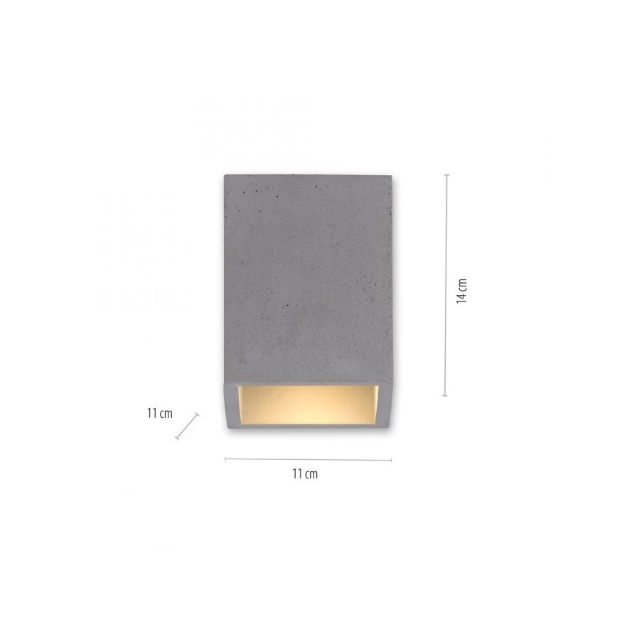 Paul Neuhaus 6161-22 - Spotlight ETON 1xGU10/10W/230V betong