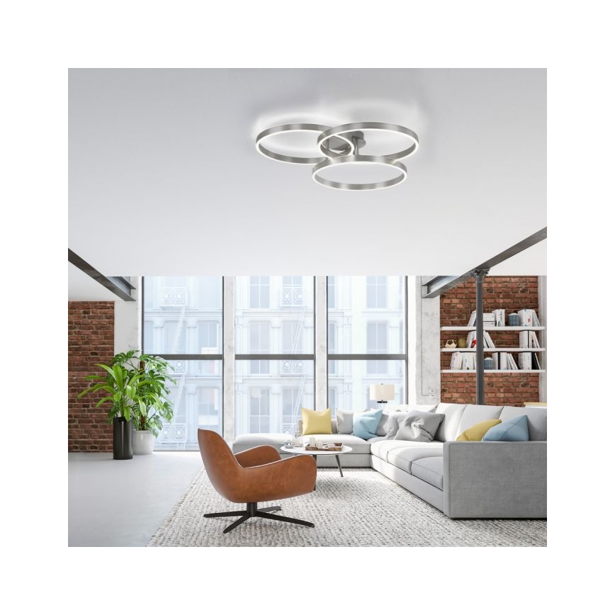 Paul Neuhaus 6233-55 - LED Dimbar taklampa PAAN LED/45,5W/230V 2700-5000K + fjärrkontroll