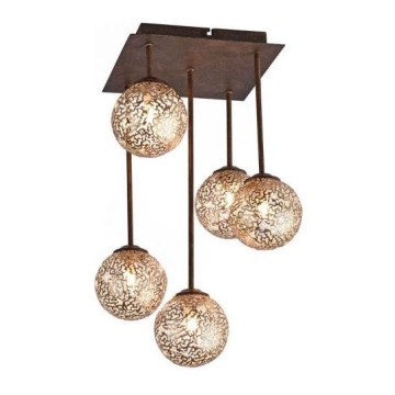 Paul Neuhaus 6234-48 - Pendelkrona GRETA 5xG9/40W/230V