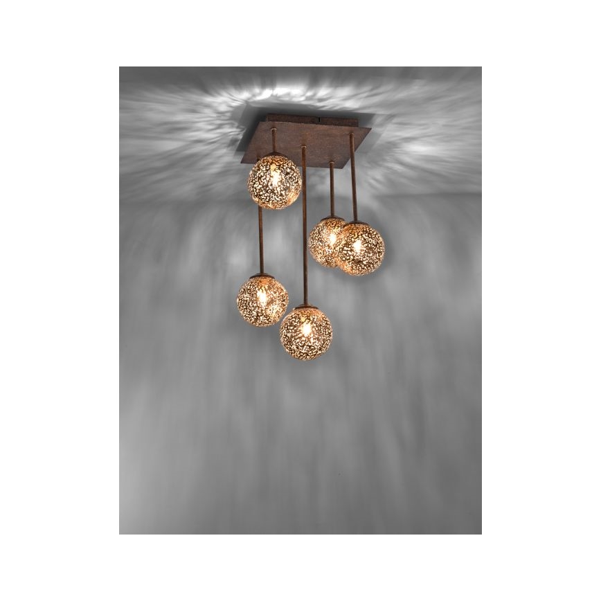 Paul Neuhaus 6234-48 - Pendelkrona GRETA 5xG9/40W/230V