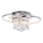 Paul Neuhaus 6267-17 - LED Dimbar taklampa ROTAZO LED/32W/230V diameter 45 cm skinande krom