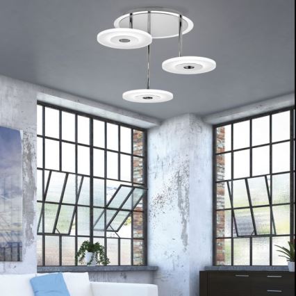 Paul Neuhaus 6446-55 - Dimbar LED-lampakrona ADALI 3xLED/13W/230V