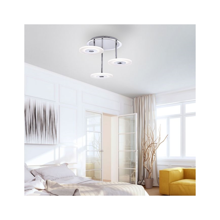 Paul Neuhaus 6446-55 - Dimbar LED-lampakrona ADALI 3xLED/13W/230V