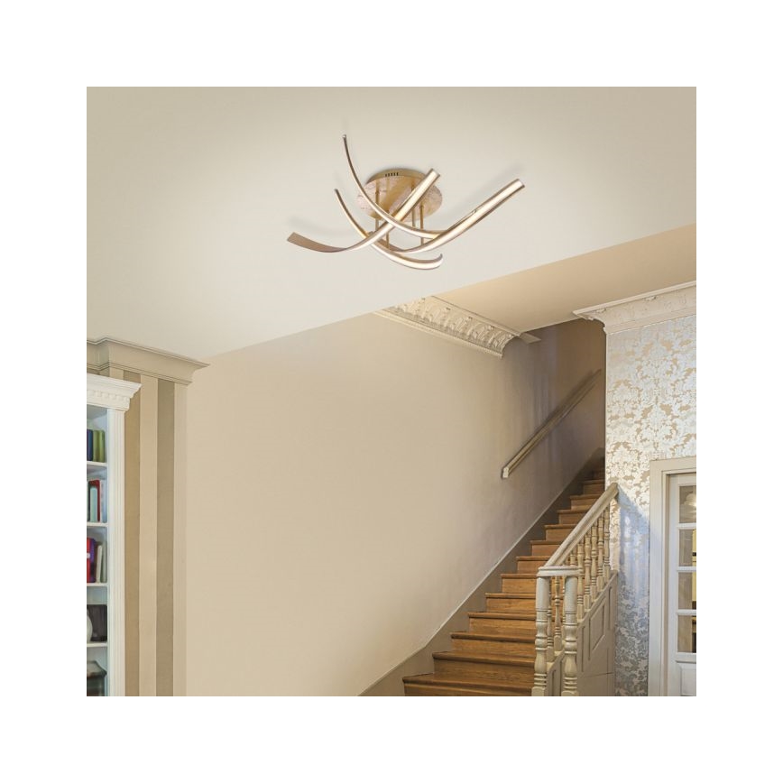Paul Neuhaus 6474-12 - Dimbar LED ytmonterad ljuskrona LINDA 4xLED/7W/230V
