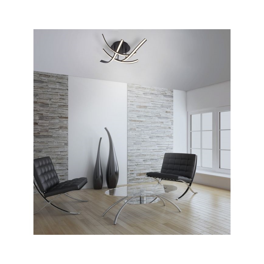 Paul Neuhaus 6474-48 - Dimbar LED ytmonterad ljuskrona LINDA 4xLED/7W/230V
