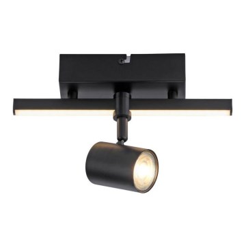 Paul Neuhaus 6523-18 - LED spotlight BARIK 1xGU10/4,5W/230V + LED/3W