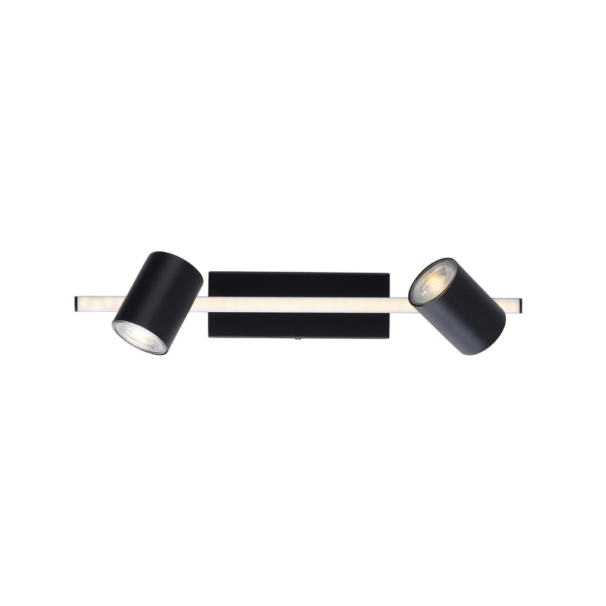 Paul Neuhaus 6524-18 - LED Spotlampa BARIK 2xGU10/4,5W/230V + LED/5W