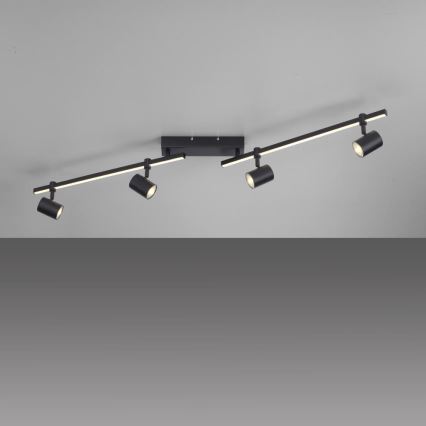 Paul Neuhaus 6525-18 - LED spotlight BARIK 4xGU10/4,5W/230V + LED/10W