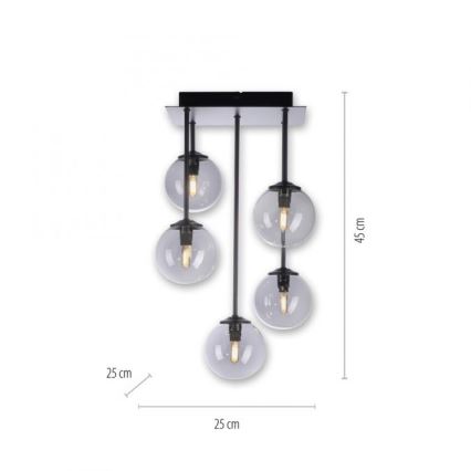 Paul Neuhaus 6719-18 - LED hängande Ljuskrona  WIpåW 5xG9/3W/230V