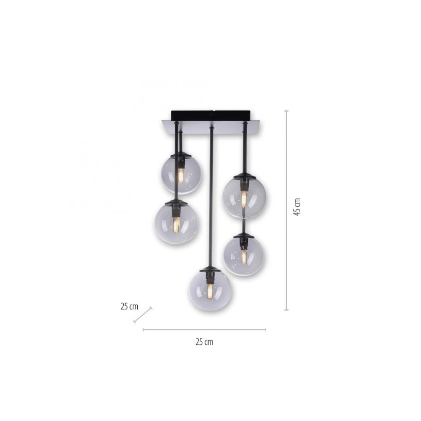 Paul Neuhaus 6719-18 - LED hängande Ljuskrona  WIpåW 5xG9/3W/230V