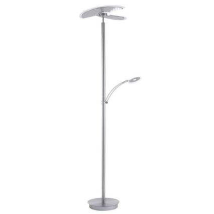 Paul Neuhaus 673-55 - LED Dimbar golvlampa ARTUR 2xLED/21W/230V+1xLED/6W skinande krom