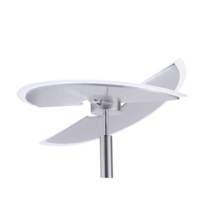 Paul Neuhaus 673-55 - LED Dimbar golvlampa ARTUR 2xLED/21W/230V+1xLED/6W skinande krom