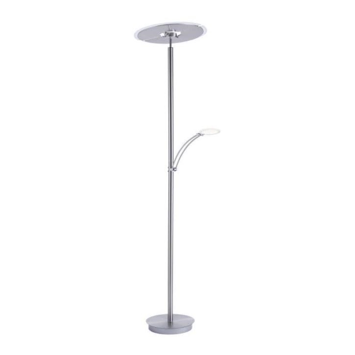 Paul Neuhaus 673-55 - LED Dimbar golvlampa ARTUR 2xLED/21W/230V+1xLED/6W skinande krom