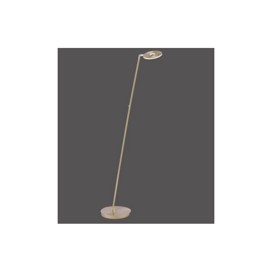 Paul Neuhaus 676-60 - LED Ljusreglerad beröring golvlampa MARTIN LED/13,5W/230V mässing