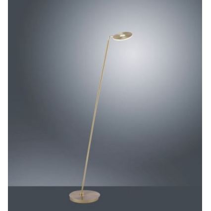 Paul Neuhaus 676-60 - LED Ljusreglerad beröring golvlampa MARTIN LED/13,5W/230V mässing