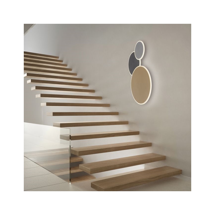 Paul Neuhaus 8007-70 - LED dimbar taklampa Q-PIATO LED/35W/230V 2700-5000K Wi-Fi + fjärrkontroll